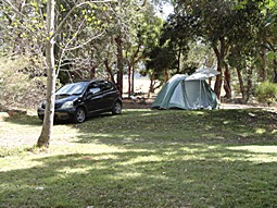 North1 (N1) Unpowered Standard Camping Site at Grampians Paradise Camping and Caravan Parkland