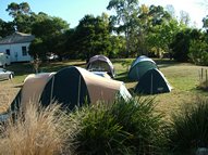 Extra large Unpowered camping sites with views of the Grampians