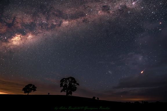 Milky Way from Redman Road near Grampians Paradise