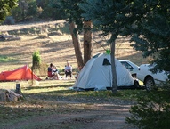 Economy unpowered camping sites