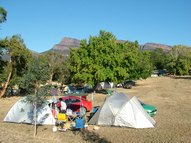 Unpowered camping sites with views of the Grampians