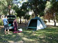 Standard unpowered camping sites